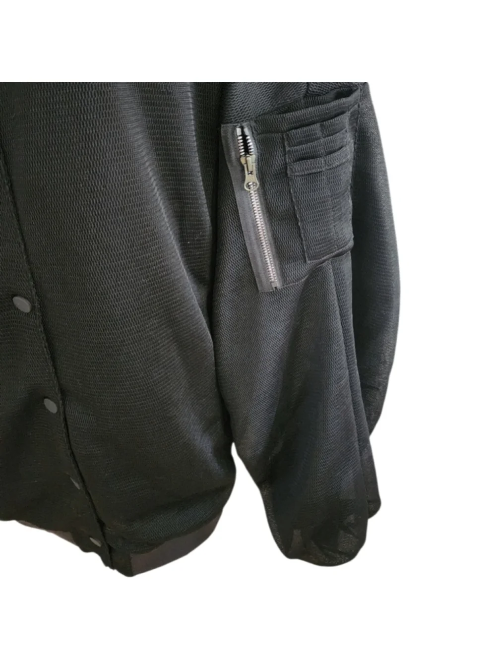 Alo Yoga Field Jacket Gym Workout NWT Womens Size L - Black